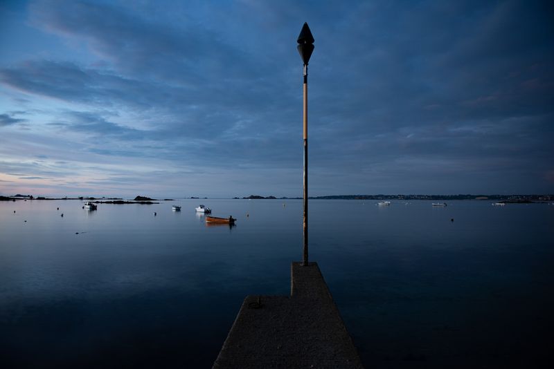 La passe vers l'île Calot