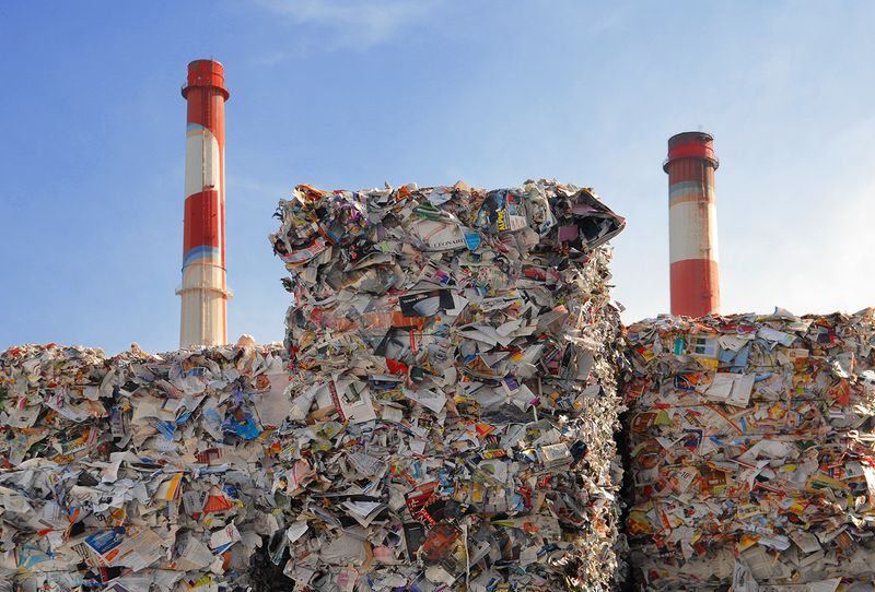 Usine de recyclage, Vitry sur Seine